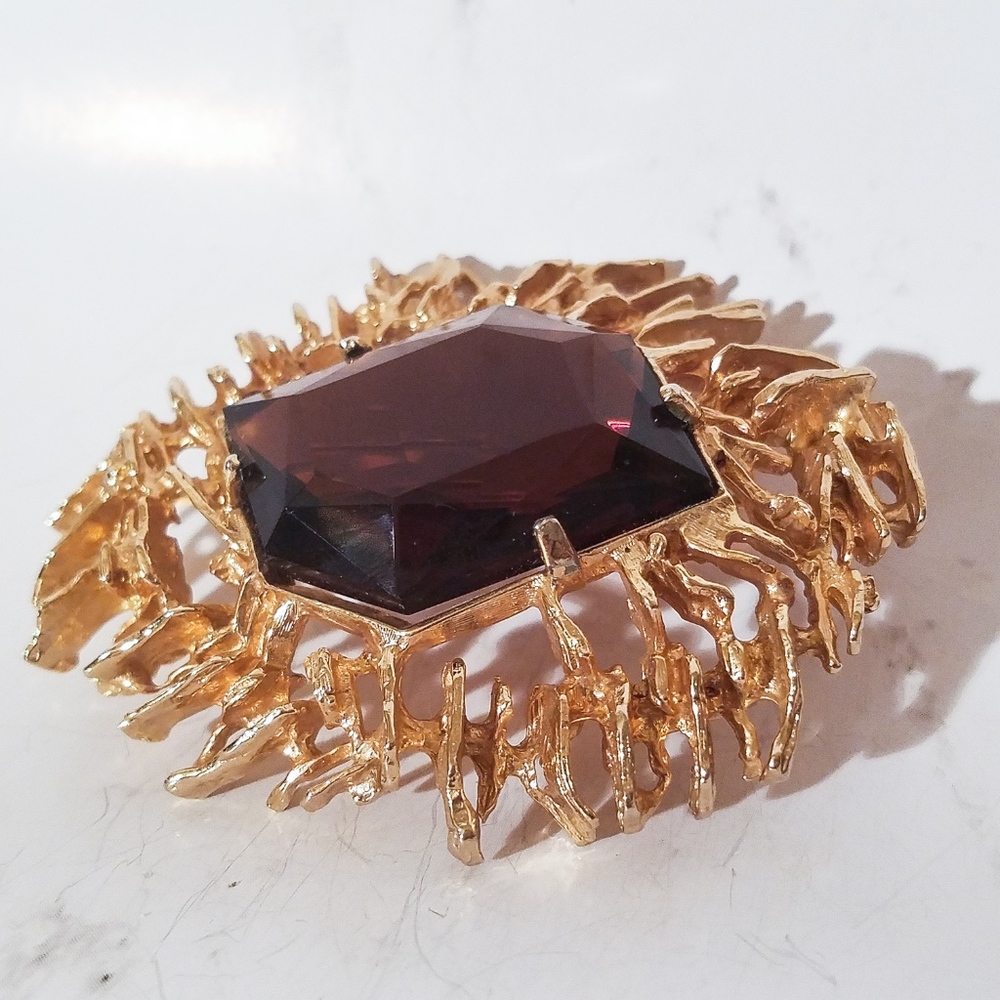 Castlecliff Signed Modernist Brooch